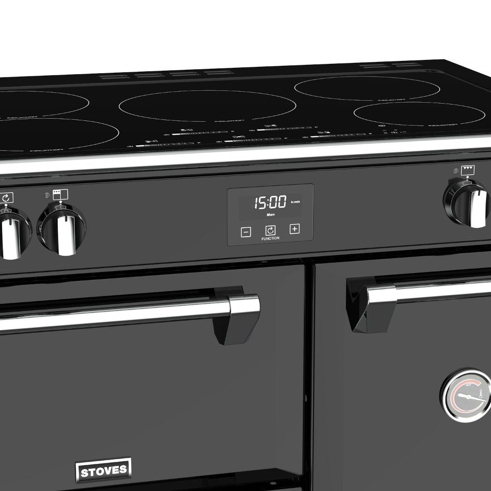Buy Stoves Richmond S900Ei Black 90cm Electric Induction Range Cooker