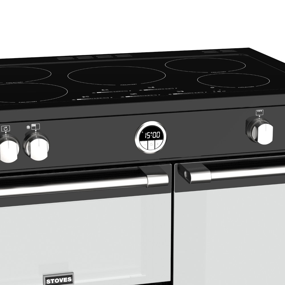 Buy Stoves Sterling S900Ei Black 90cm Electric Induction Range Cooker