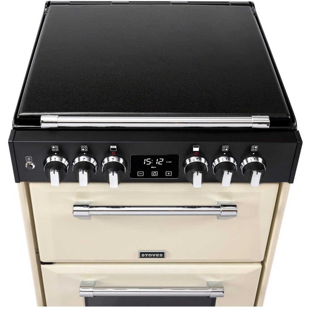 Buy Stoves Richmond 600DF Cream Dual Fuel Cooker with Double Oven