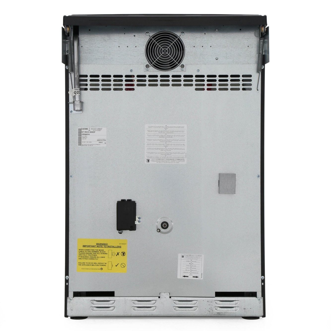 Stoves Richmond 600DF Jalapeno Dual Fuel Cooker with Double Oven, A