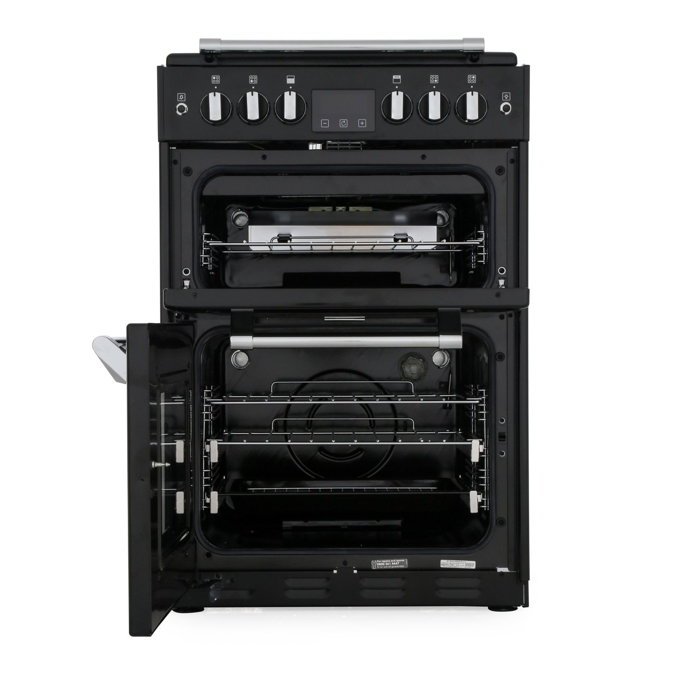 Buy Stoves Richmond 600G Black Gas Cooker with Double Oven (444444726