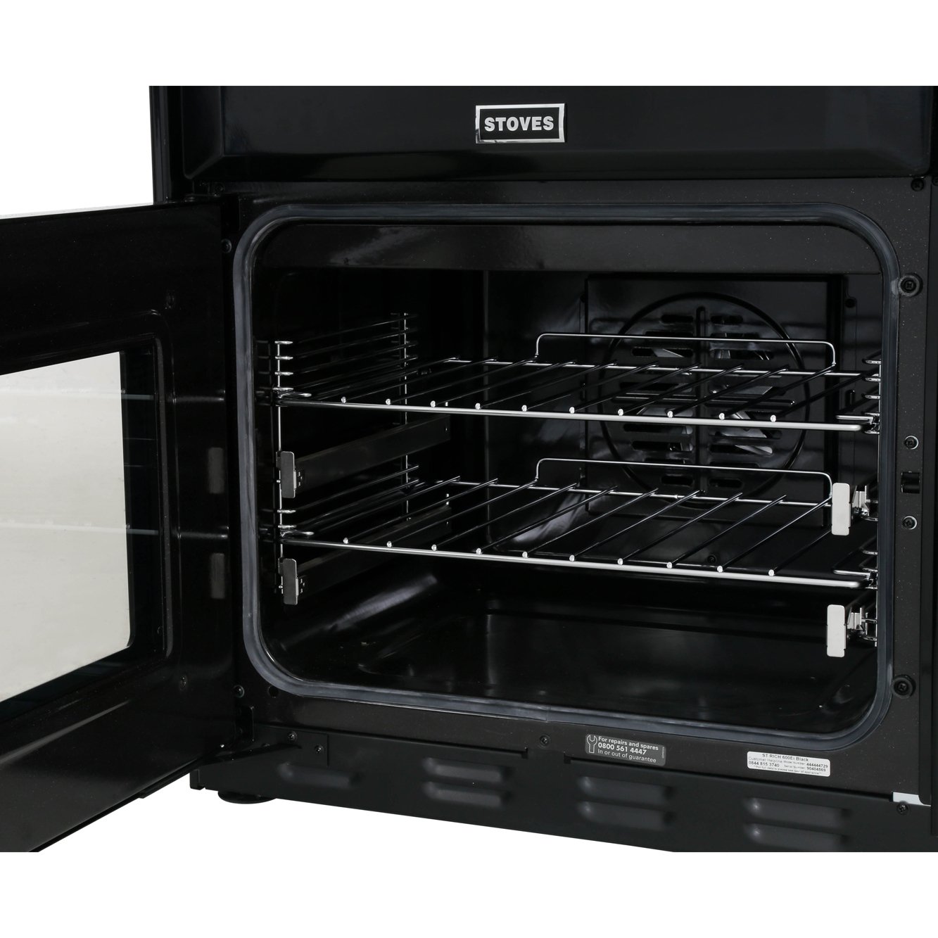 Buy Stoves Richmond 600Ei Black Induction Electric Cooker with Double