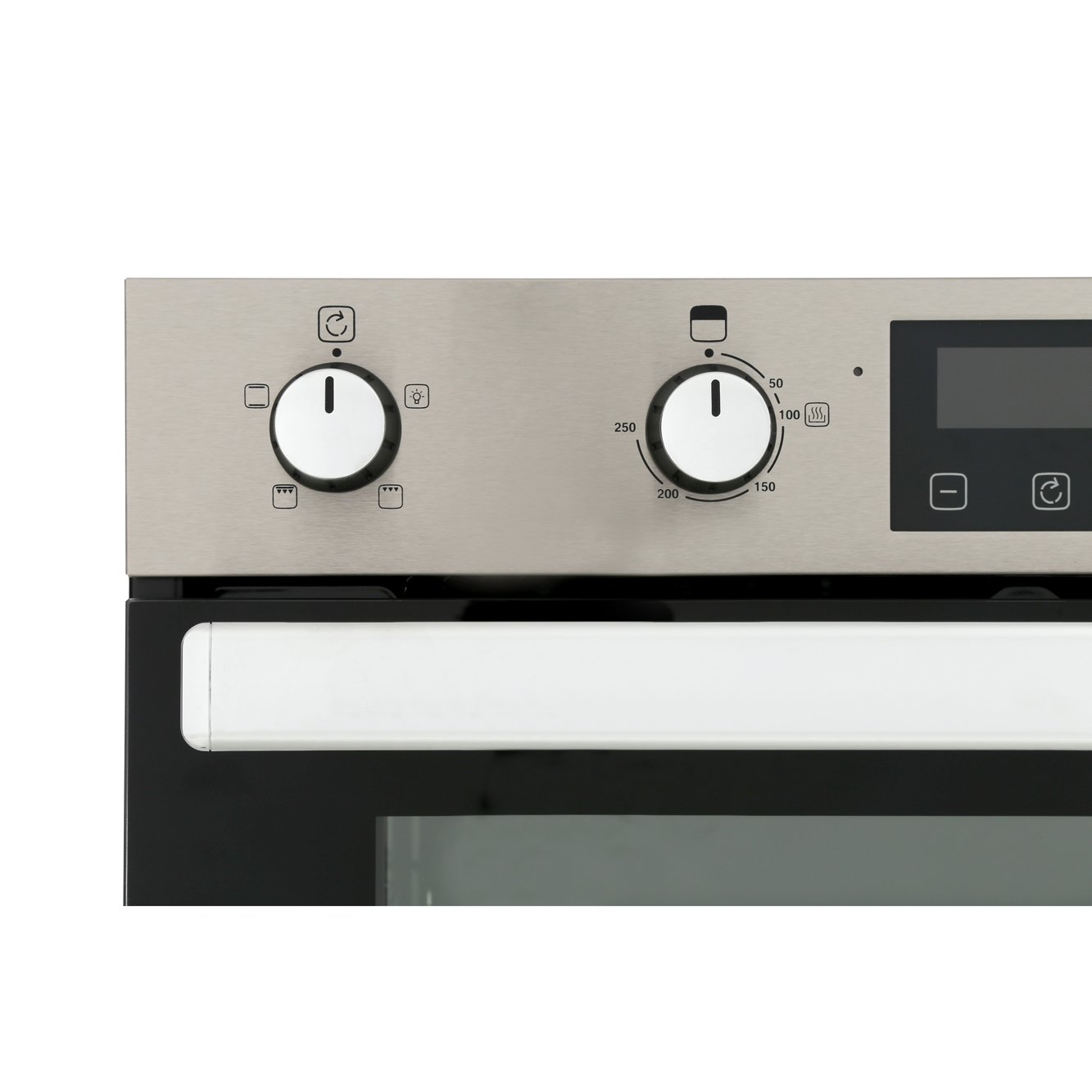 Belling BI702FPCT Stainless Steel BuiltUnder Electric Double Oven, A