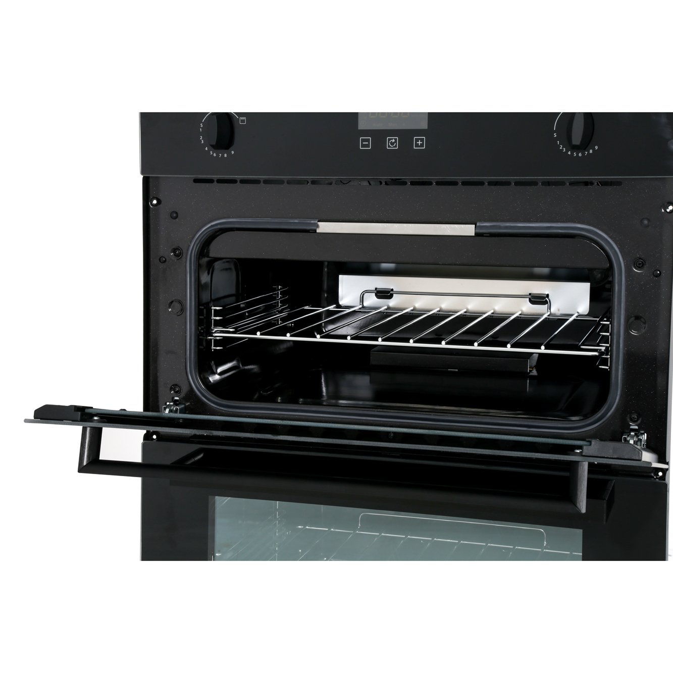 Stoves BI900 G Black Built-In Gas Double Oven, A Rated