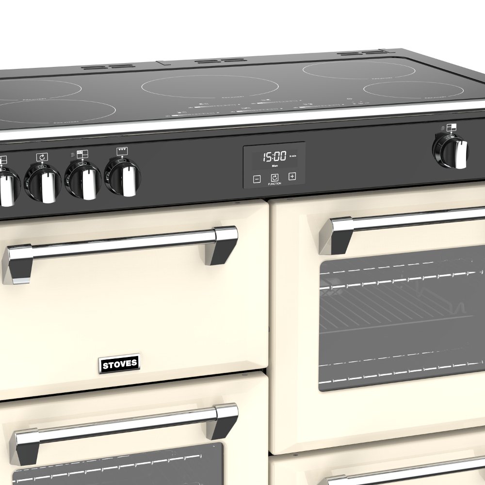 Buy Stoves 100cm Electric Induction Range Cooker + 100cm Chimney Cooker