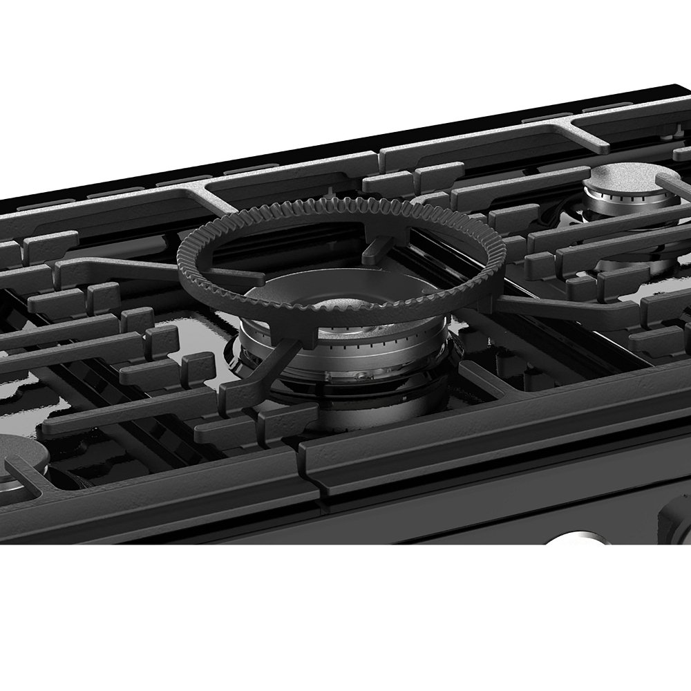 Buy Stoves Sterling Deluxe S1100DF Black 110cm Dual Fuel Range Cooker