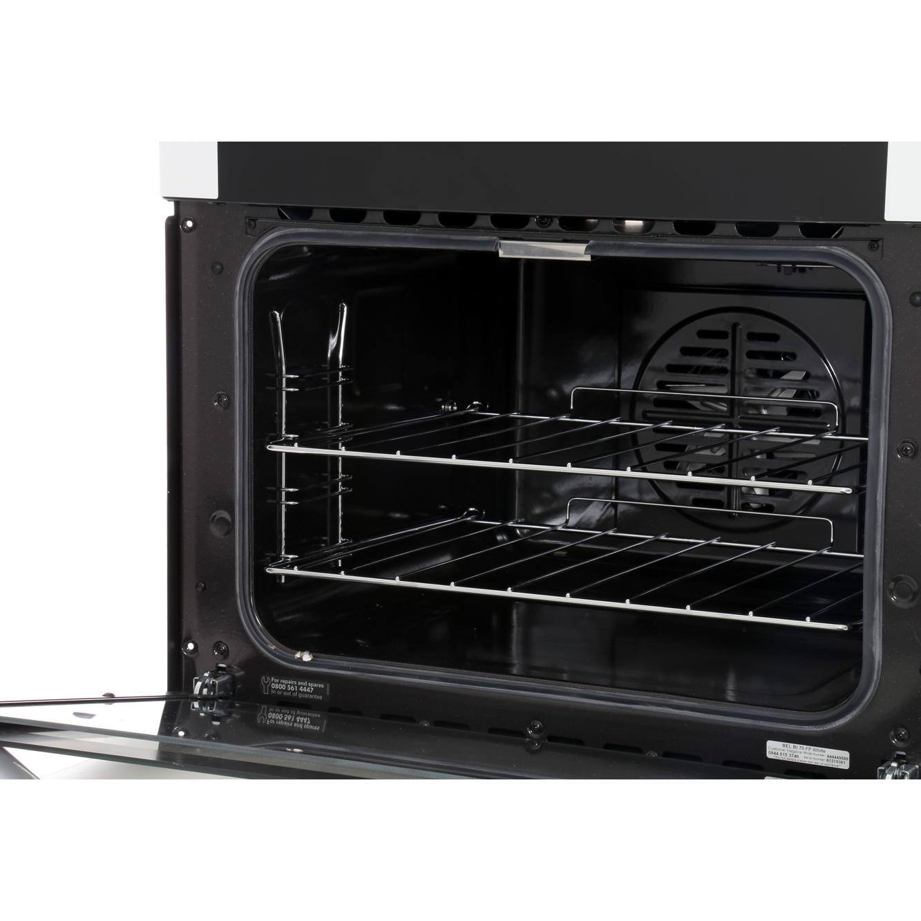 Buy Belling BI70FP White Double Built Under Electric Oven (444449589