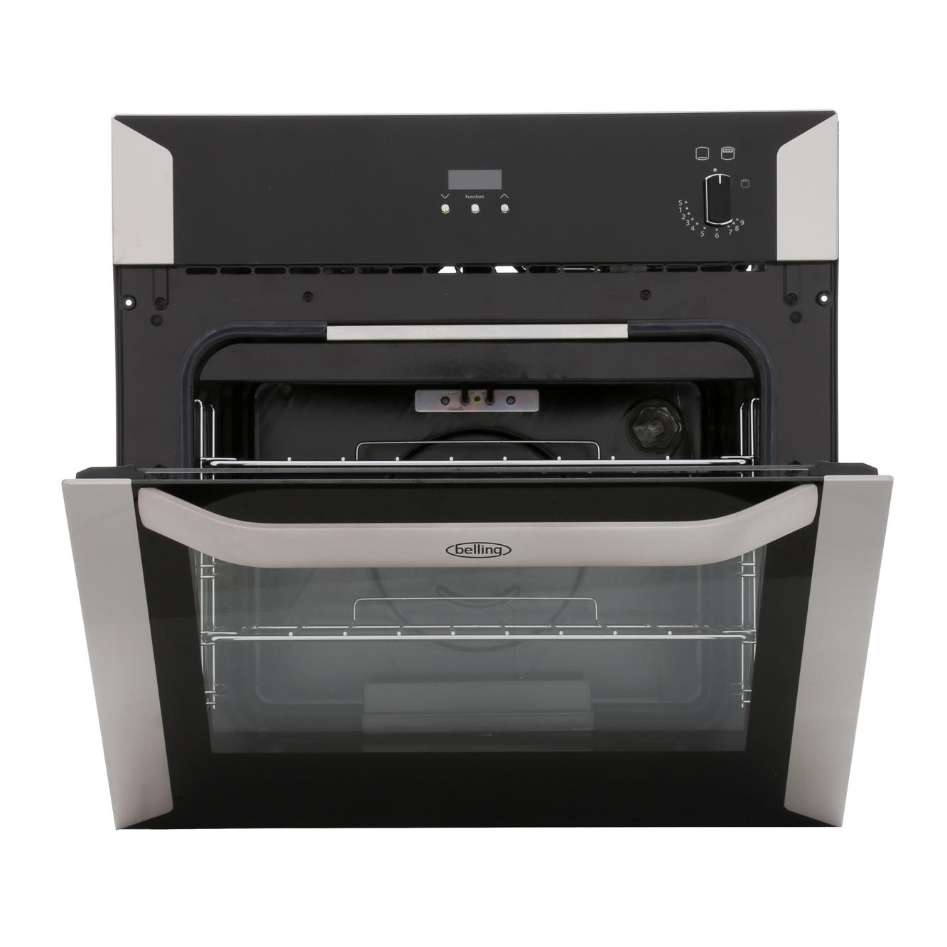 Buy Belling BI60G Stainless Steel Single Built In Gas Oven (444449596) Marks Electrical