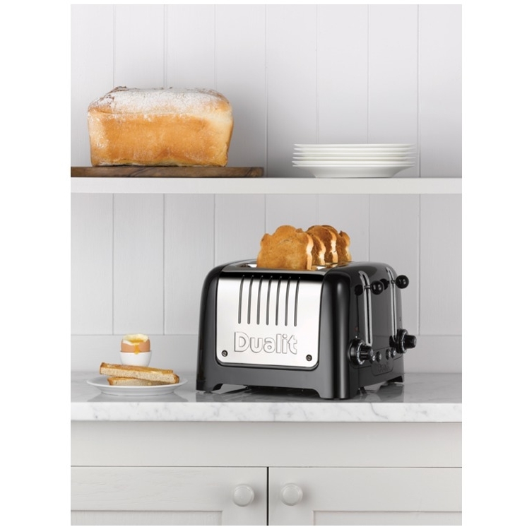 Dualit 46205 Lite Toaster, 4 Slice, Black