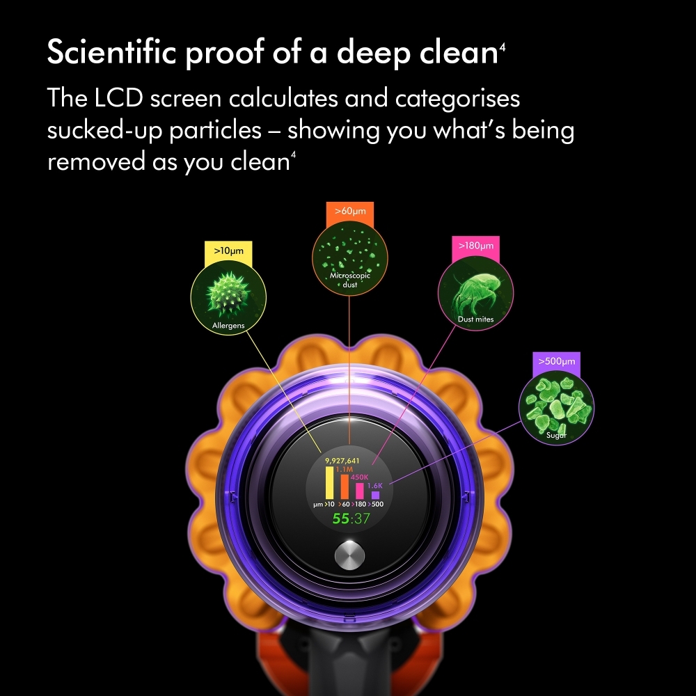 Dyson V12 Detect Slim Absolute Cordless Stick Vacuum Cleaner, Silver