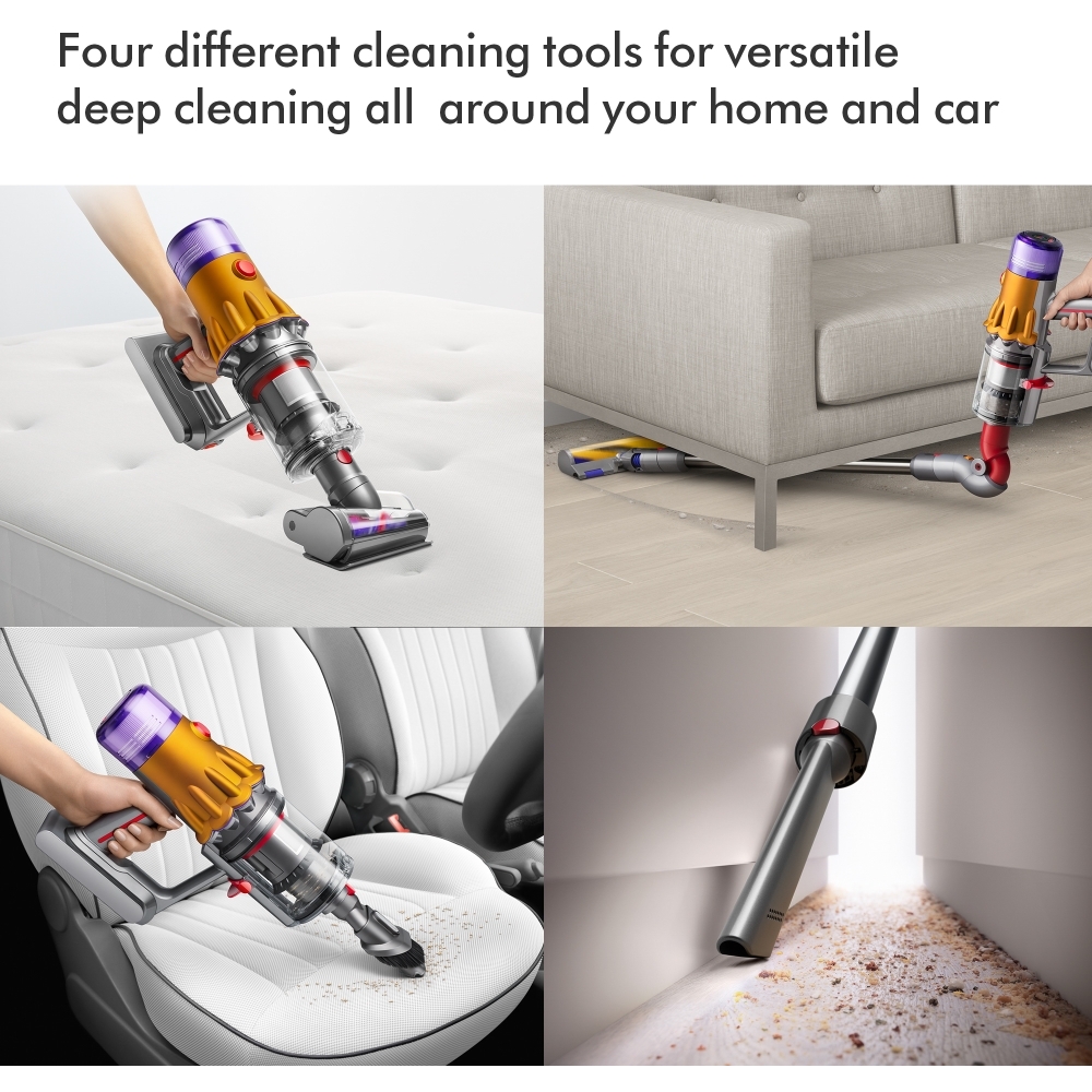 Dyson V12 Detect Slim Absolute Cordless Stick Vacuum Cleaner, Silver