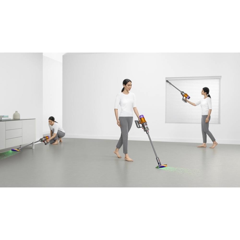 Dyson V12 Detect Slim Absolute Cordless Stick Vacuum Cleaner, Silver