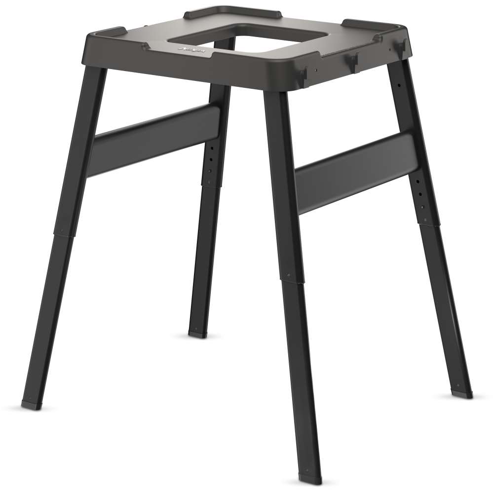 Ninja 4718J800EUUK Woodfire Universal Adjustable Stand & Side Table, Black