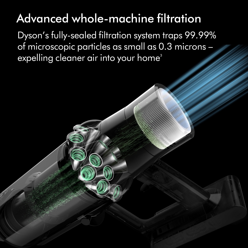 Dyson V11 Advance Cordless Stick Vacuum Cleaner, Nickel and Purple