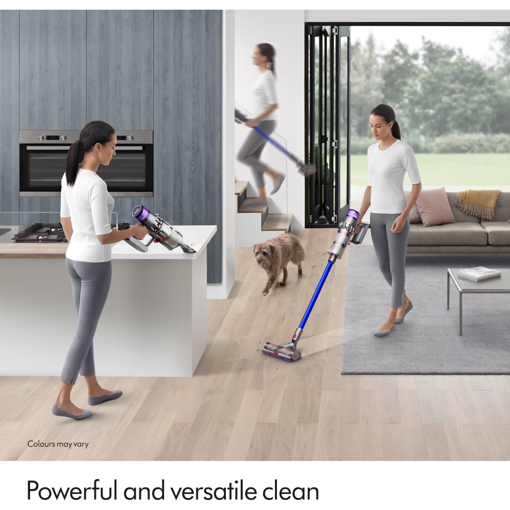 Dyson V11 Advance Cordless Stick Vacuum Cleaner, Nickel and Purple
