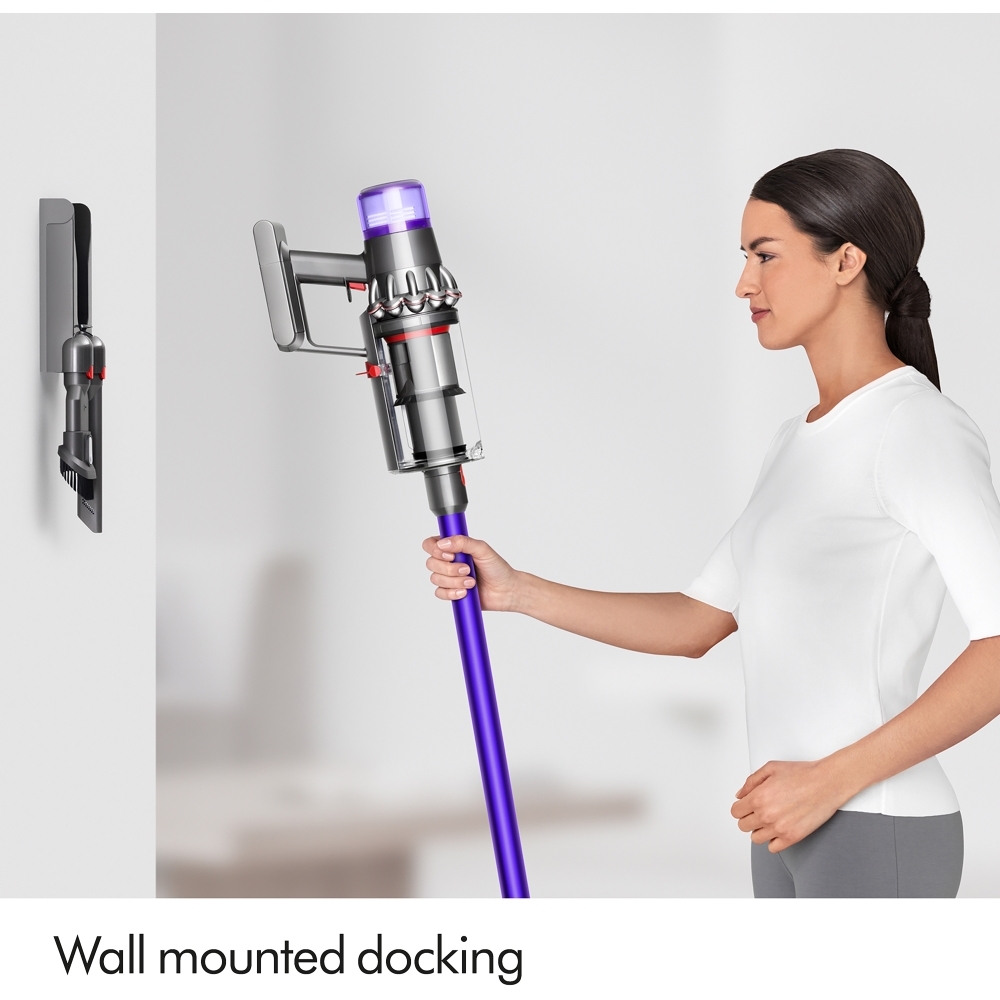Dyson V11 Advance Cordless Stick Vacuum Cleaner, Nickel and Purple