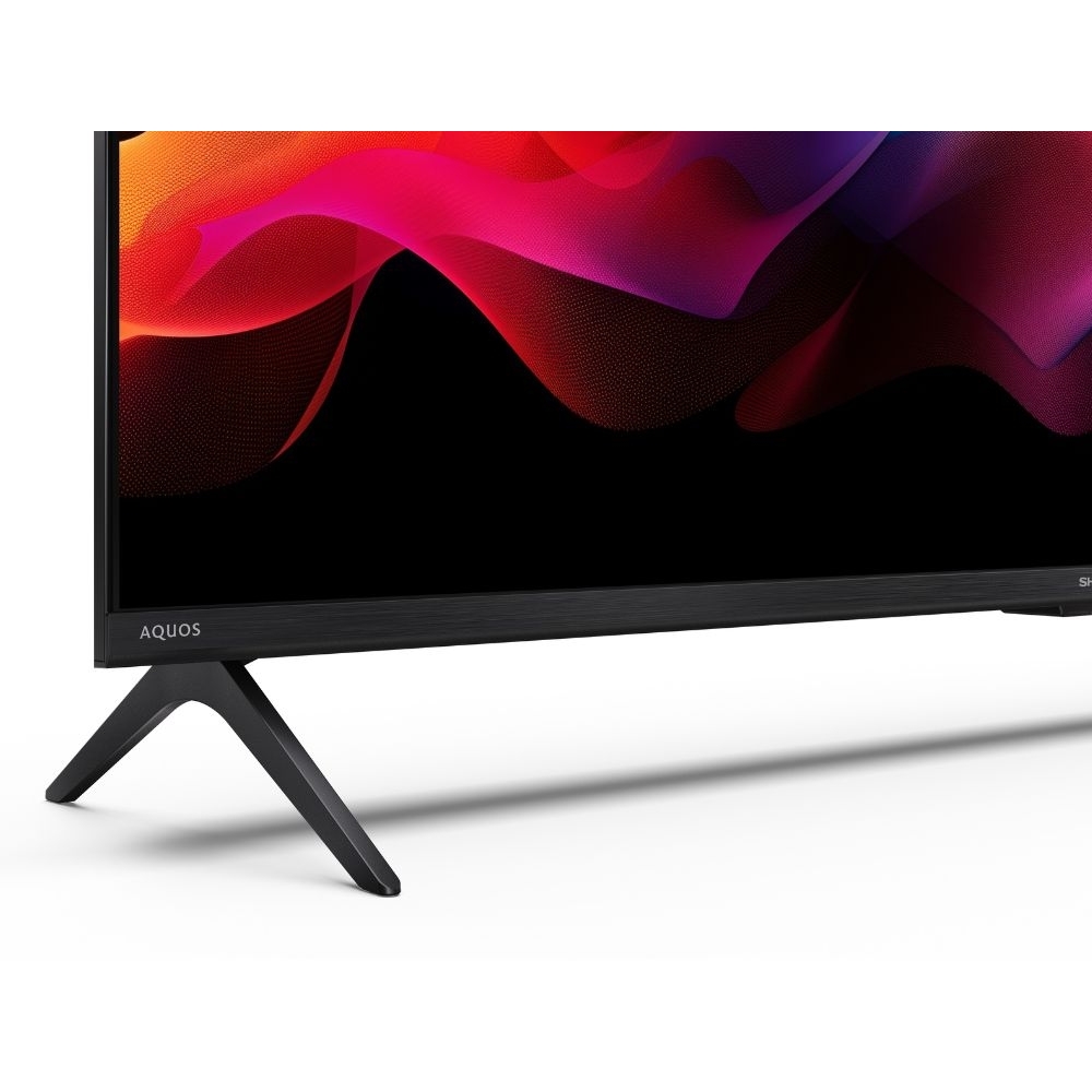 Sharp 4T-C43HM5245KB 43" QLED Smart Television, 4K Ultra HD, Black, G Rated