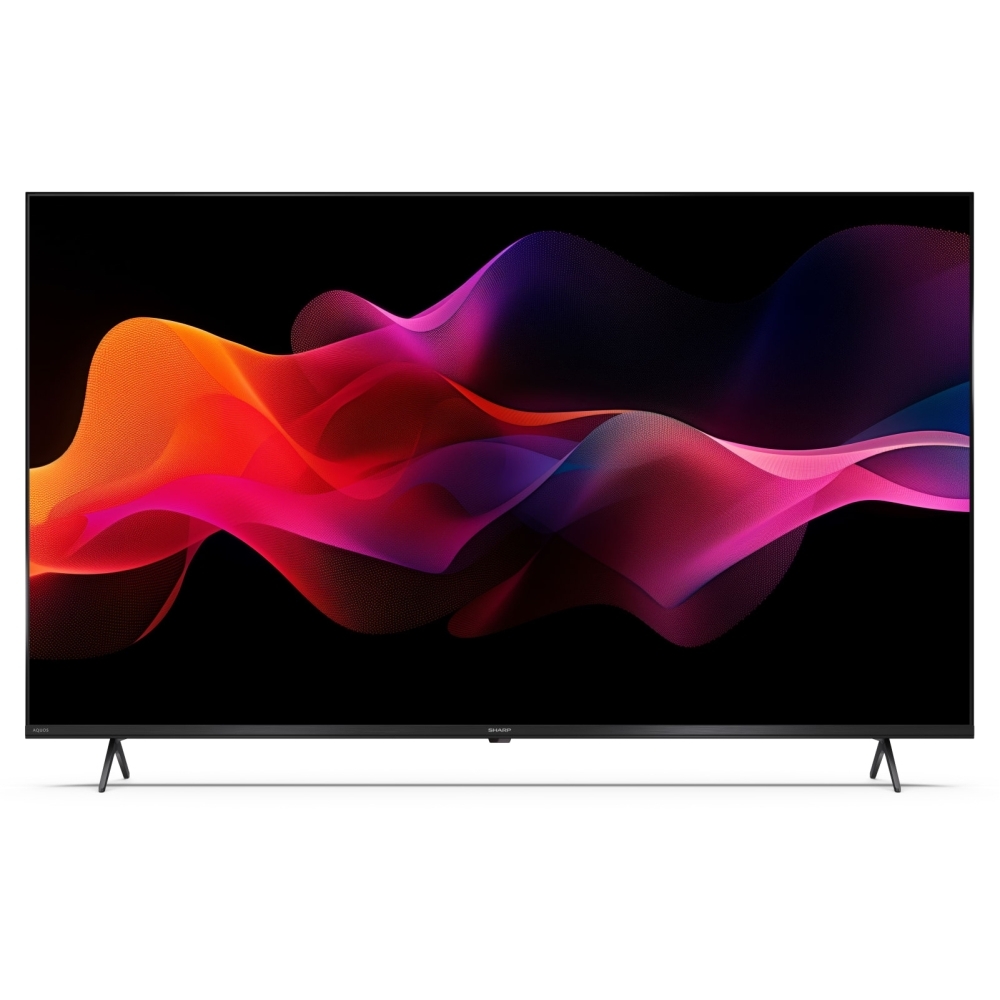 Sharp 4T-C55HM5245KB 55" QLED Smart Television, 4K Ultra HD, Black, F Rated
