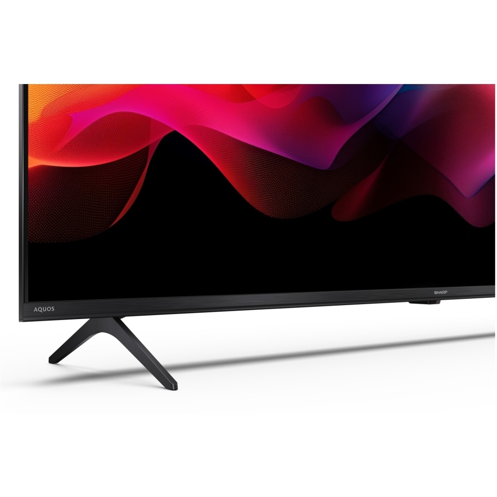 Sharp 4T-C55HM5245KB 55" QLED Smart Television, 4K Ultra HD, Black, F Rated
