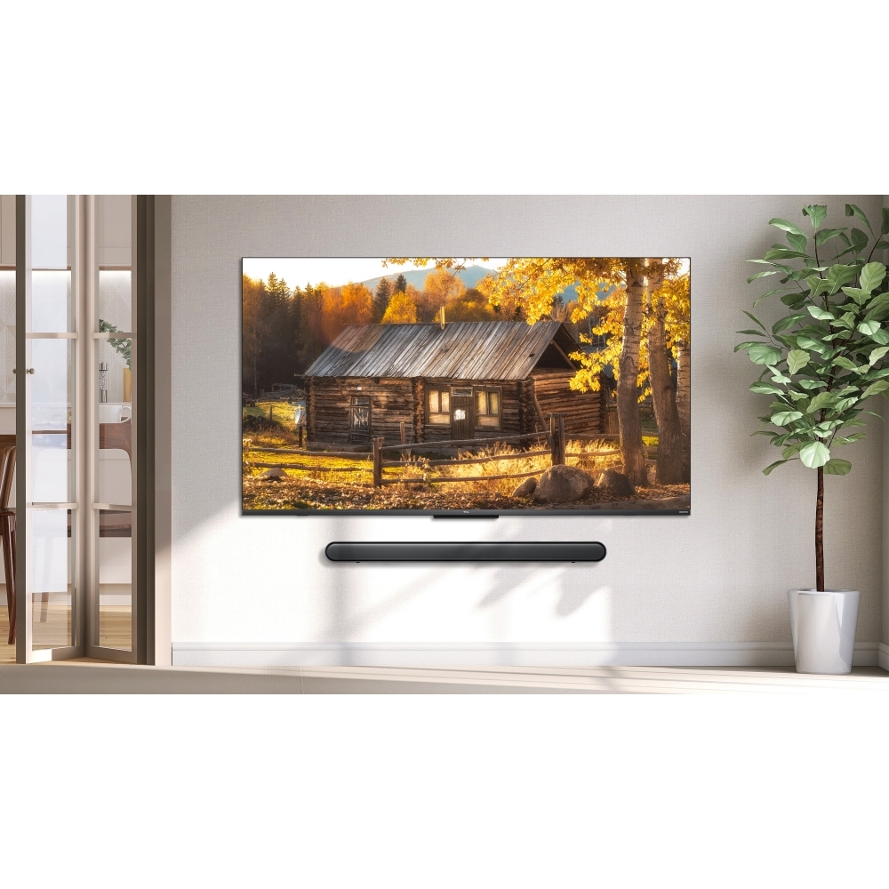 TCL 50C805K C805 50" Smart QD-Mini LED 4K Television, 4K Ultra HD, Black