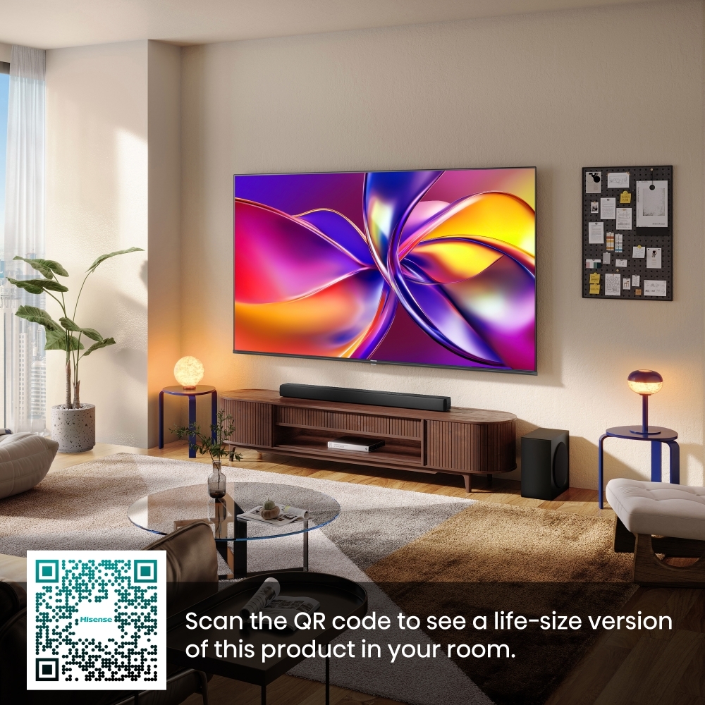 Hisense 50E78QTUK 50" QLED Smart Television, 4K Ultra HD, Black, E Rated