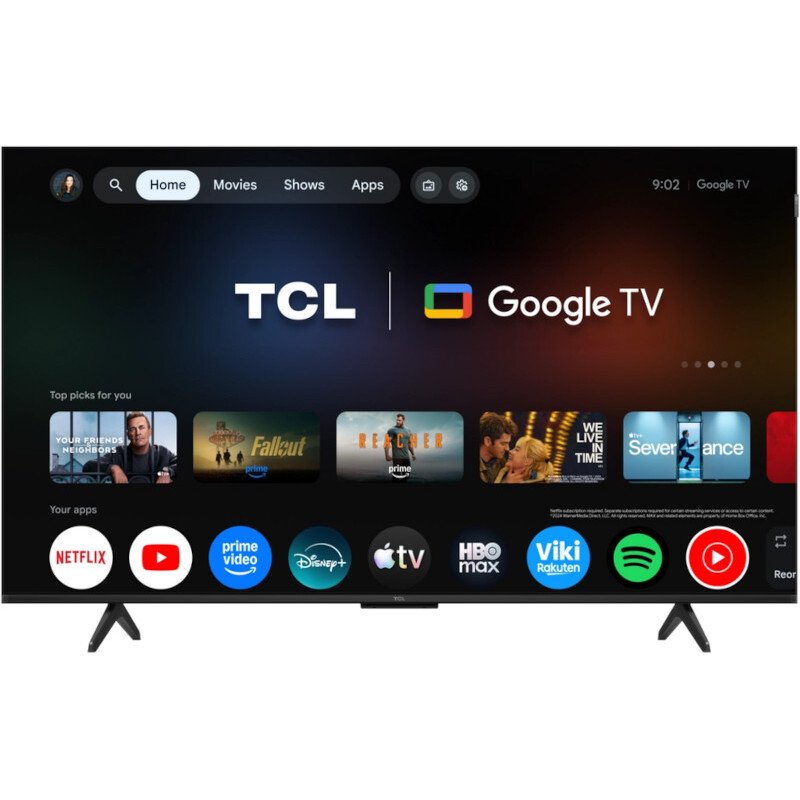TCL 50P7L-UK 50" QLED Smart Television, 4K Ultra HD, F Rated