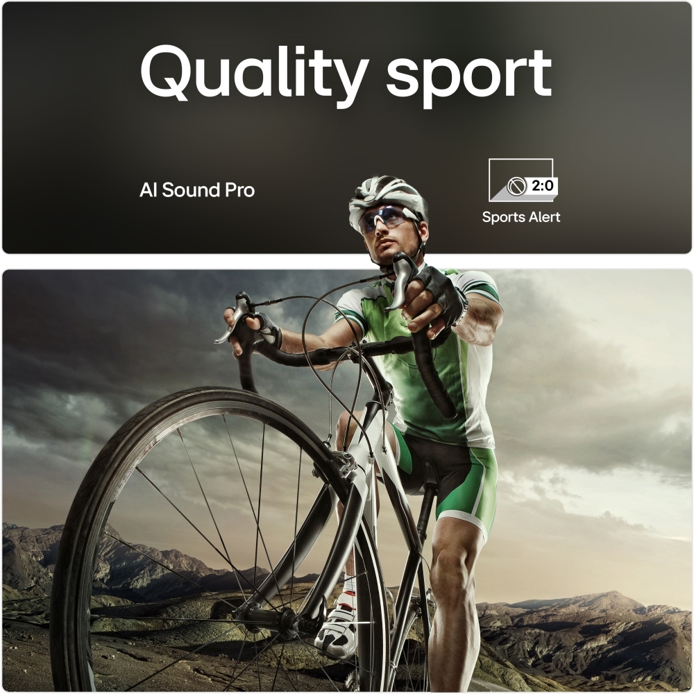 LG 50QNED84A6C 50" QNED Smart Television, Umber Brown, 4K Ultra HD, F Rated