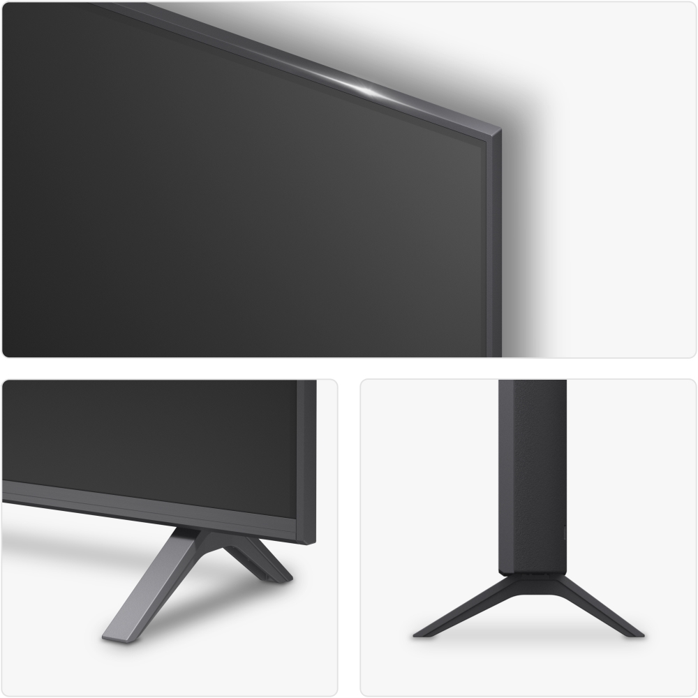 LG 50UA74006LB.AEK 50" LED Smart Television, 4K Ultra HD, Black, F Rated