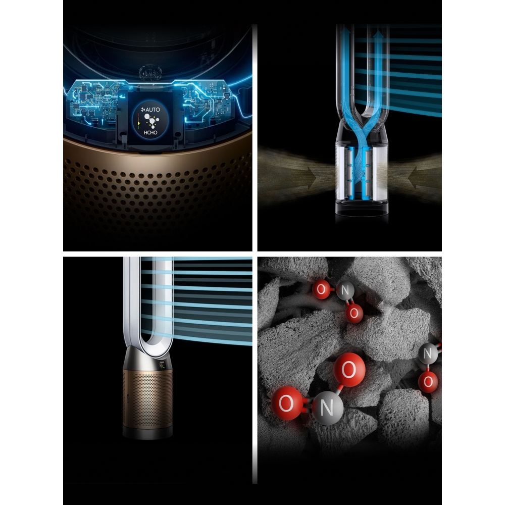 Dyson TP12 Air Purifier, Gold