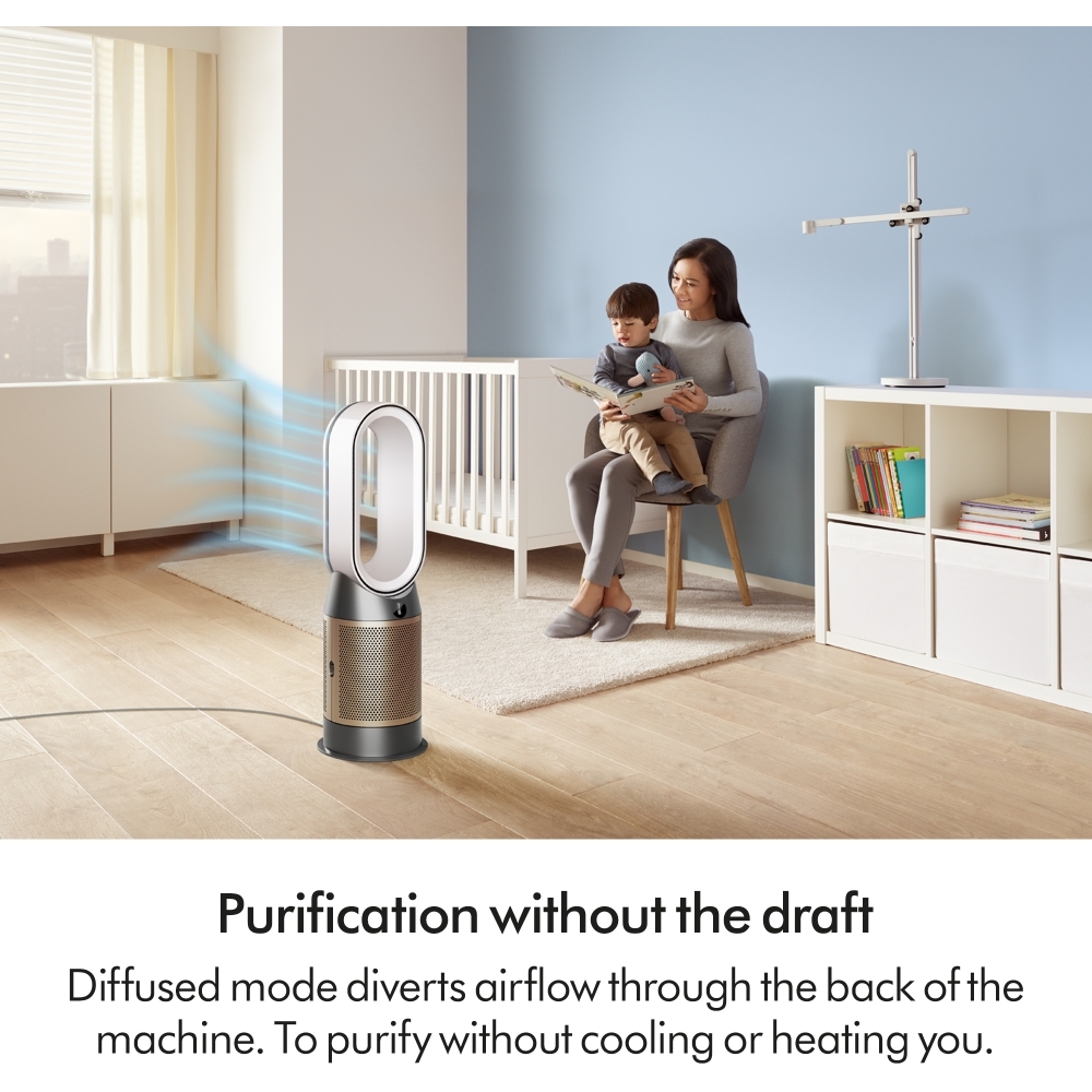 Dyson HP12 Air Purifier, Gold