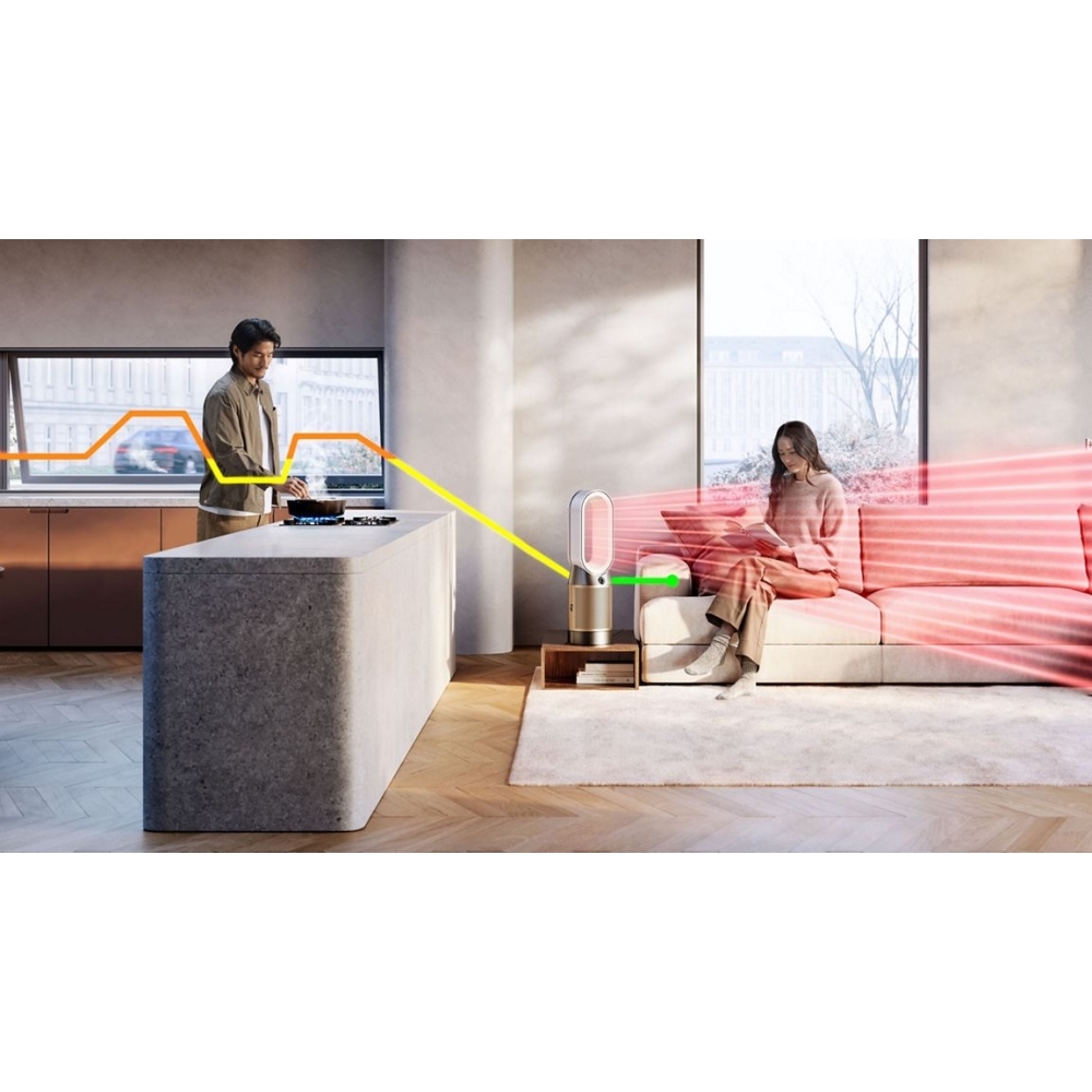 Dyson HP12 Air Purifier, Gold