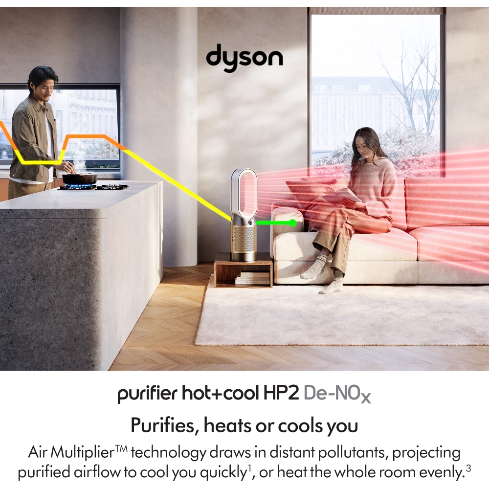 Dyson HP12 Air Purifier, Gold