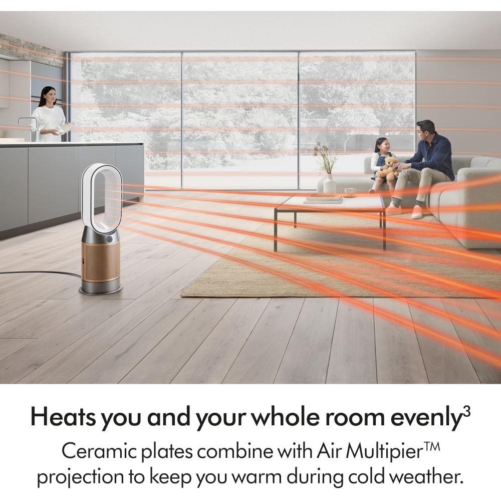 Dyson HP12 Air Purifier, Gold