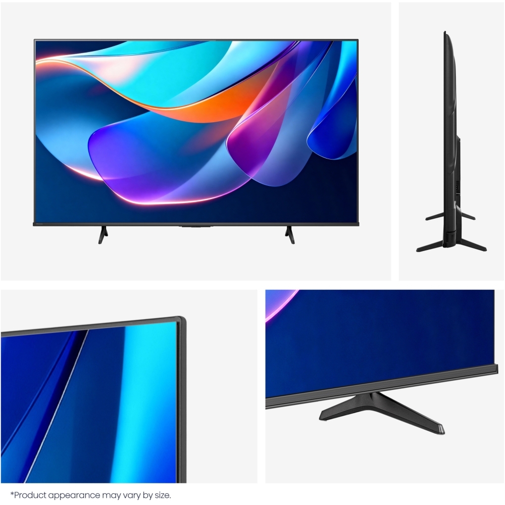 Hisense 55A6STUK 55" DLED Smart Television, 4K Ultra HD, Black, E Rated