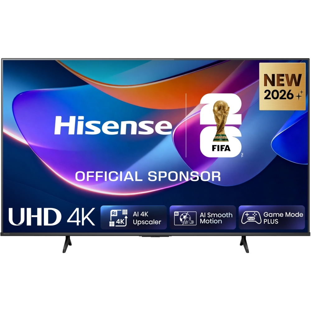 Hisense 55A6STUK 55" DLED Smart Television, 4K Ultra HD, Black, E Rated