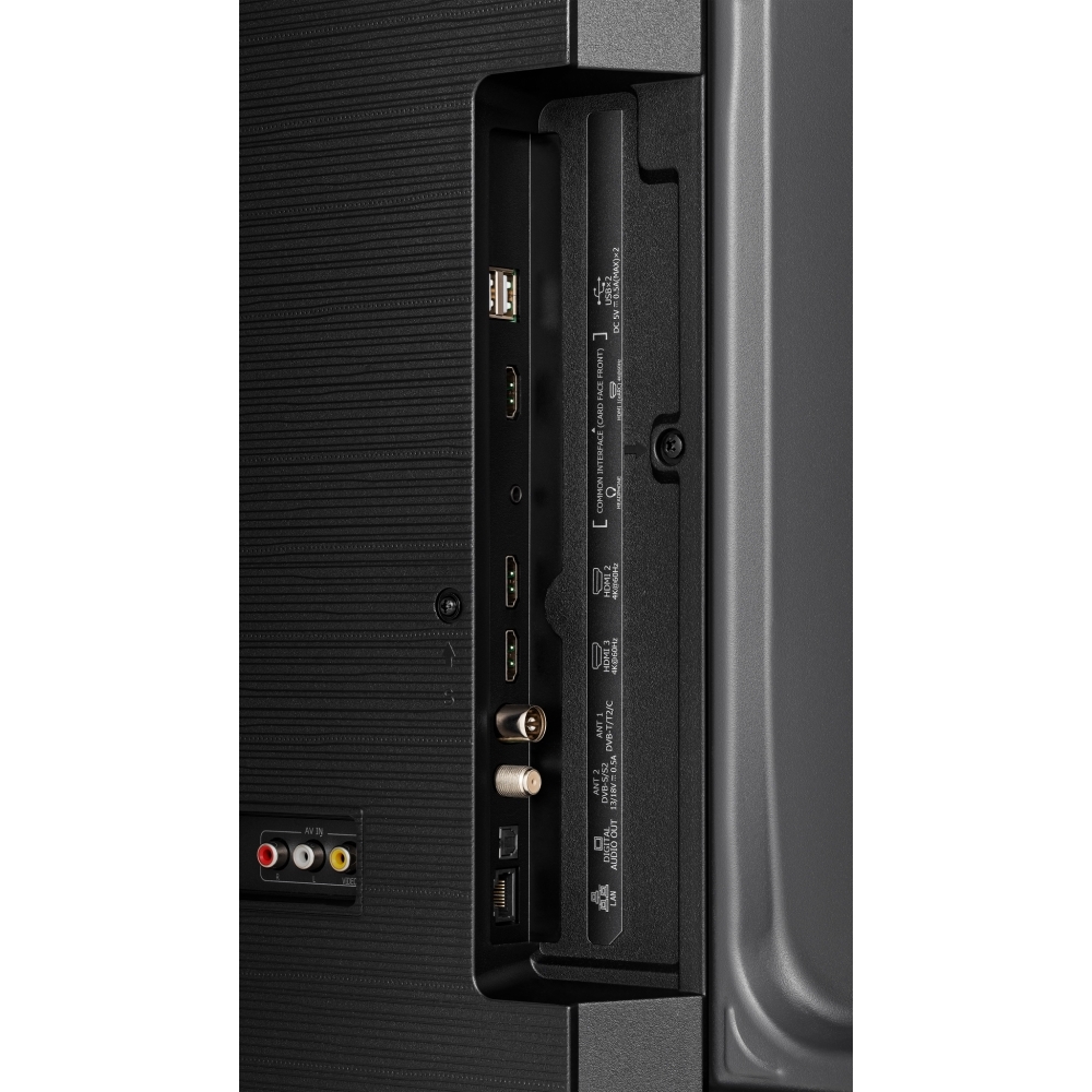 Hisense 55A6STUK 55" DLED Smart Television, 4K Ultra HD, Black, E Rated