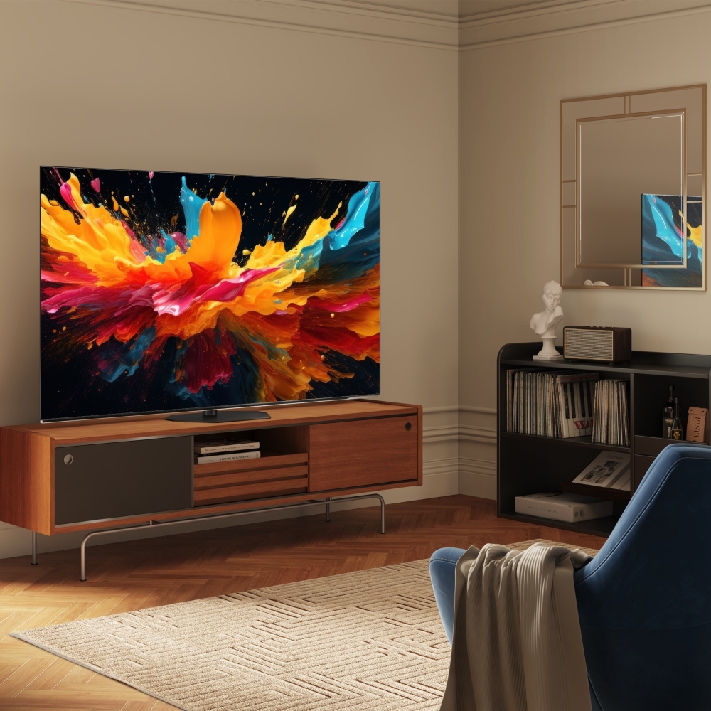 Hisense 55A85NTUK 55" OLED Smart Television, 4K Ultra HD, Black, G Rated