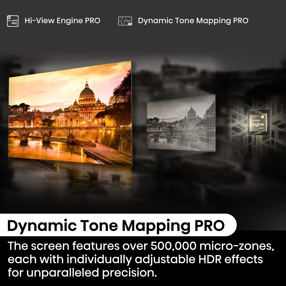 Hisense 55A85NTUK 55" OLED Smart Television, 4K Ultra HD, Black, G Rated