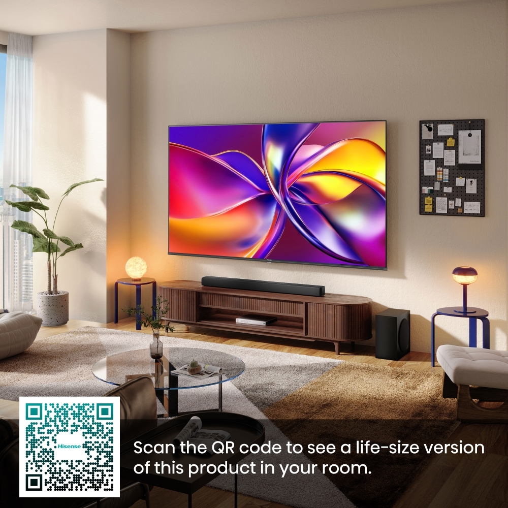 Hisense 55E78QTUK 55" QLED Smart Television, 4K Ultra HD, Black, E Rated