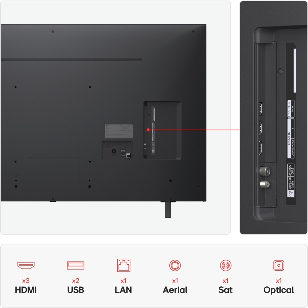 LG 55NANO80A6B 55" NanoCell Smart Television, Ashed Blue, 4K Ultra HD, G Rated
