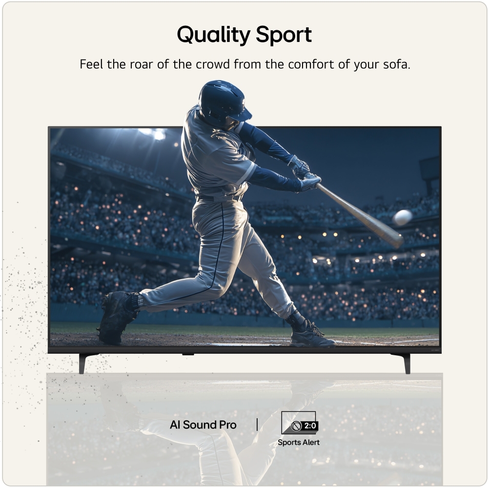 LG 55QNED7EB3C.AEK 55" QNED Smart Television, 4K Ultra HD, Black, E Rated