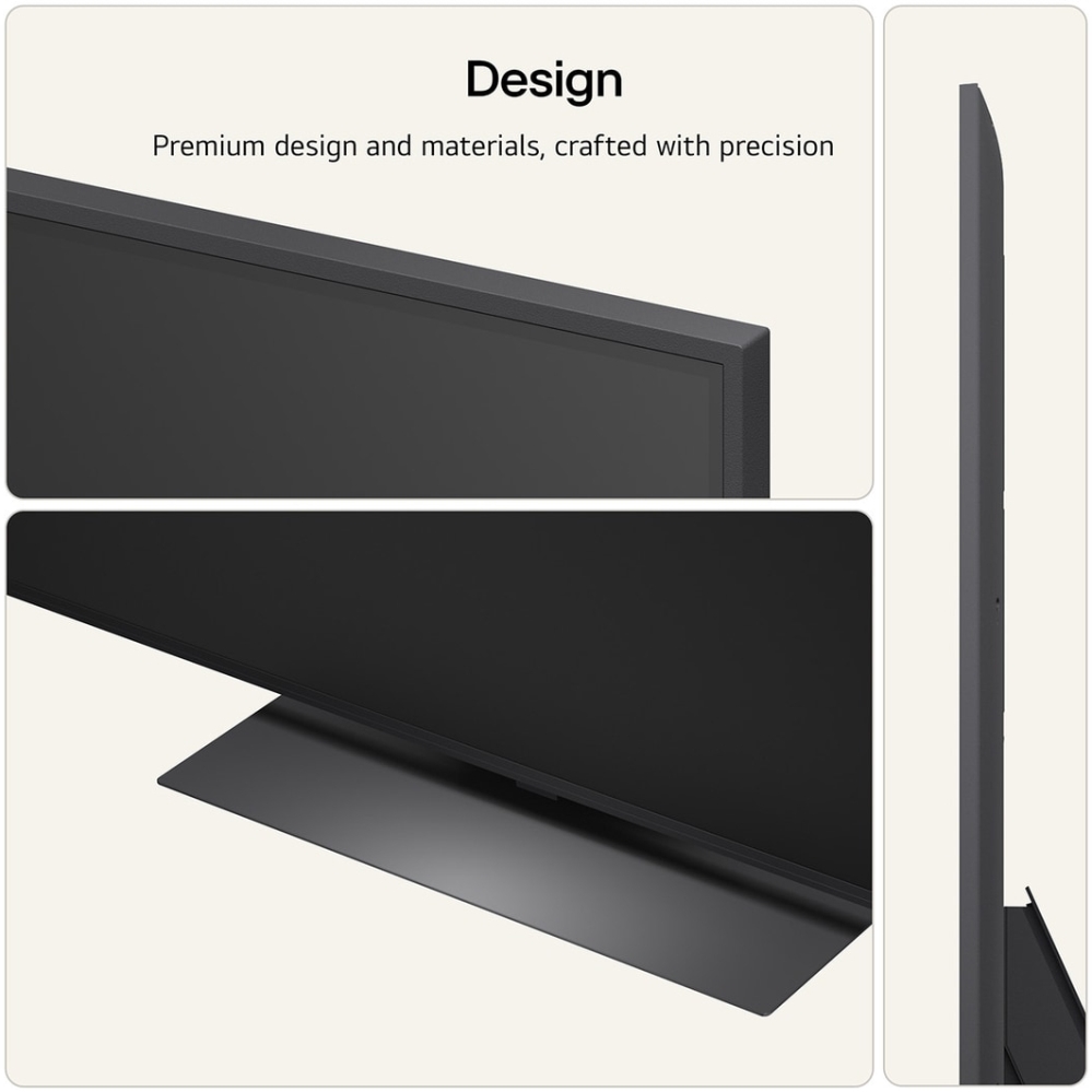 LG 55QNED87B6A.AEK 55" QNED Mini LED Smart Television, 4K Ultra HD, Black, E Rated