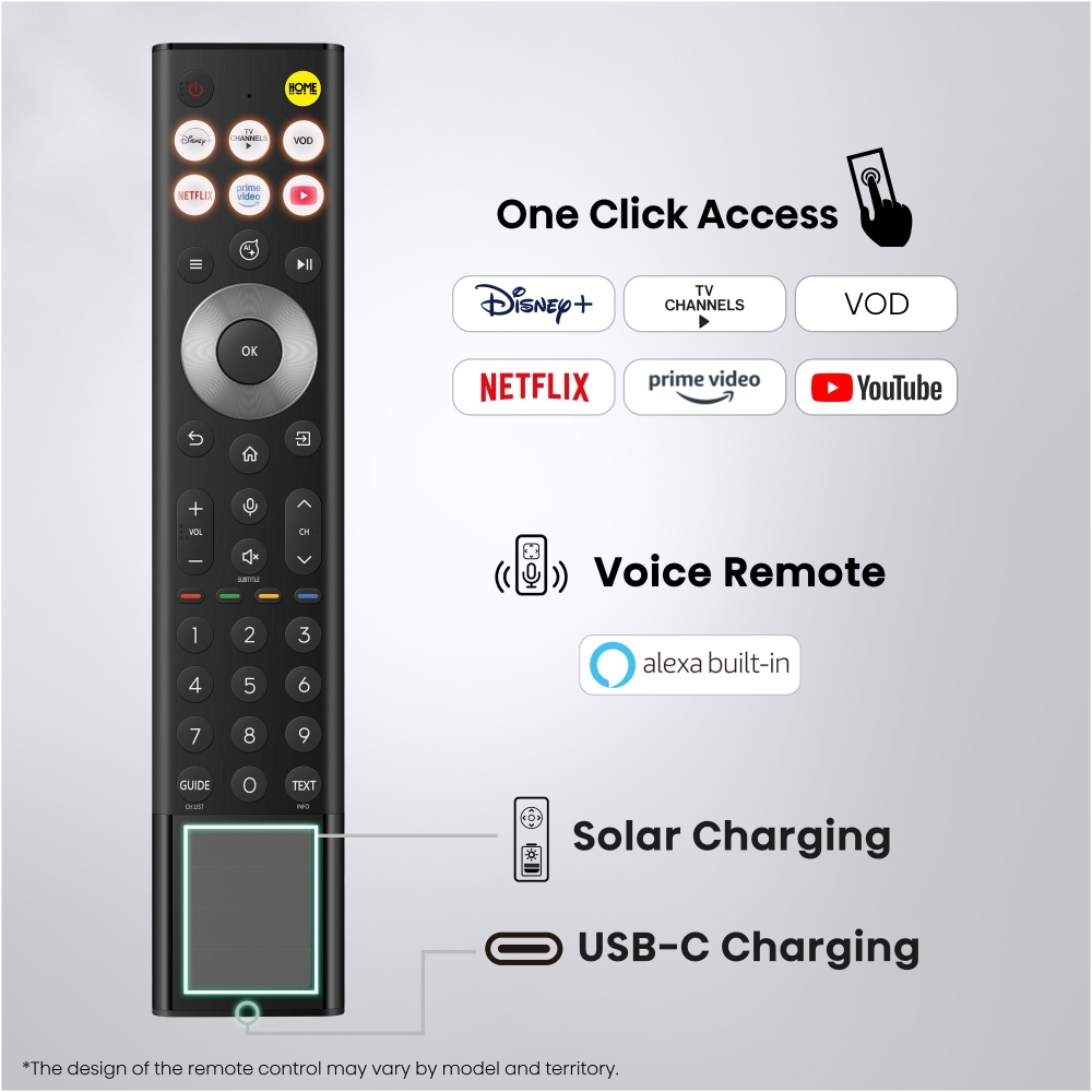 Hisense 55U7STUK PRO 55" ULED Mini LED Smart Television, 4K Ultra HD, Grey, E Rated