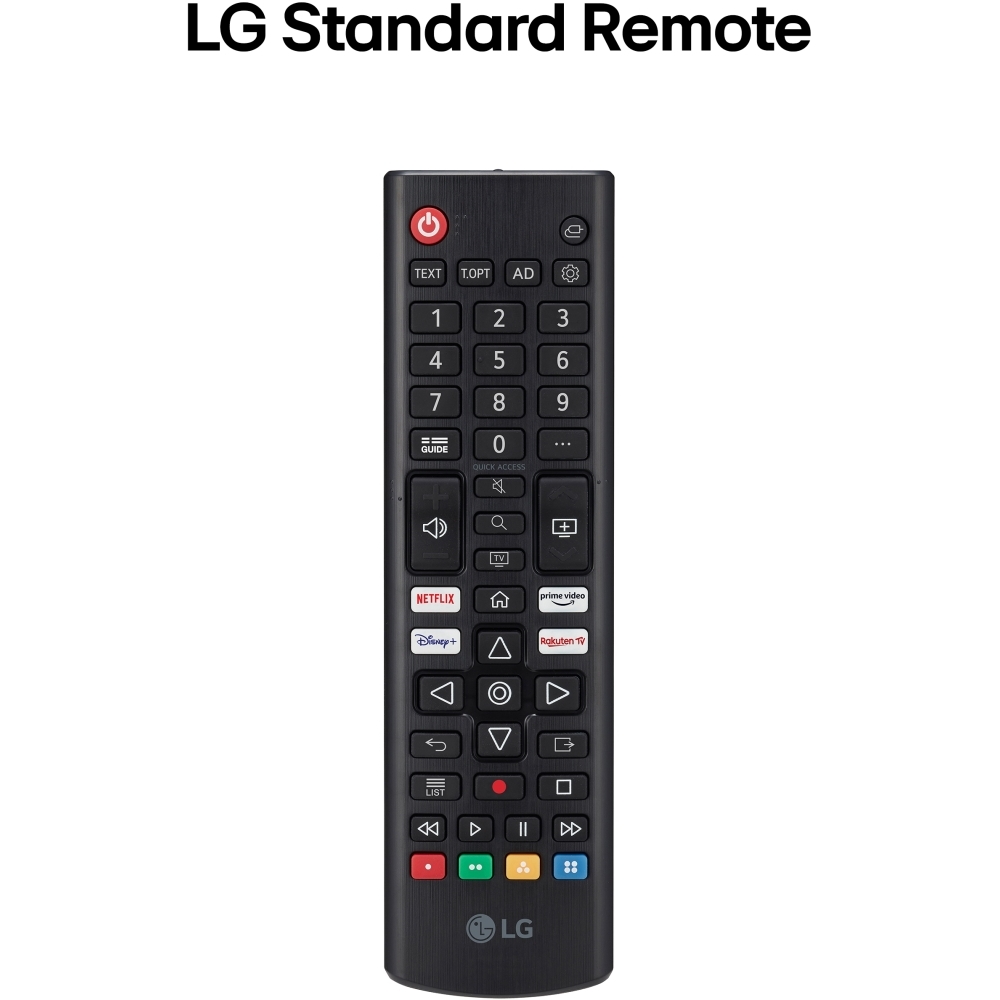 LG 55UA74006LB.AEK 55" LED Smart Television, 4K Ultra HD, Black, G Rated