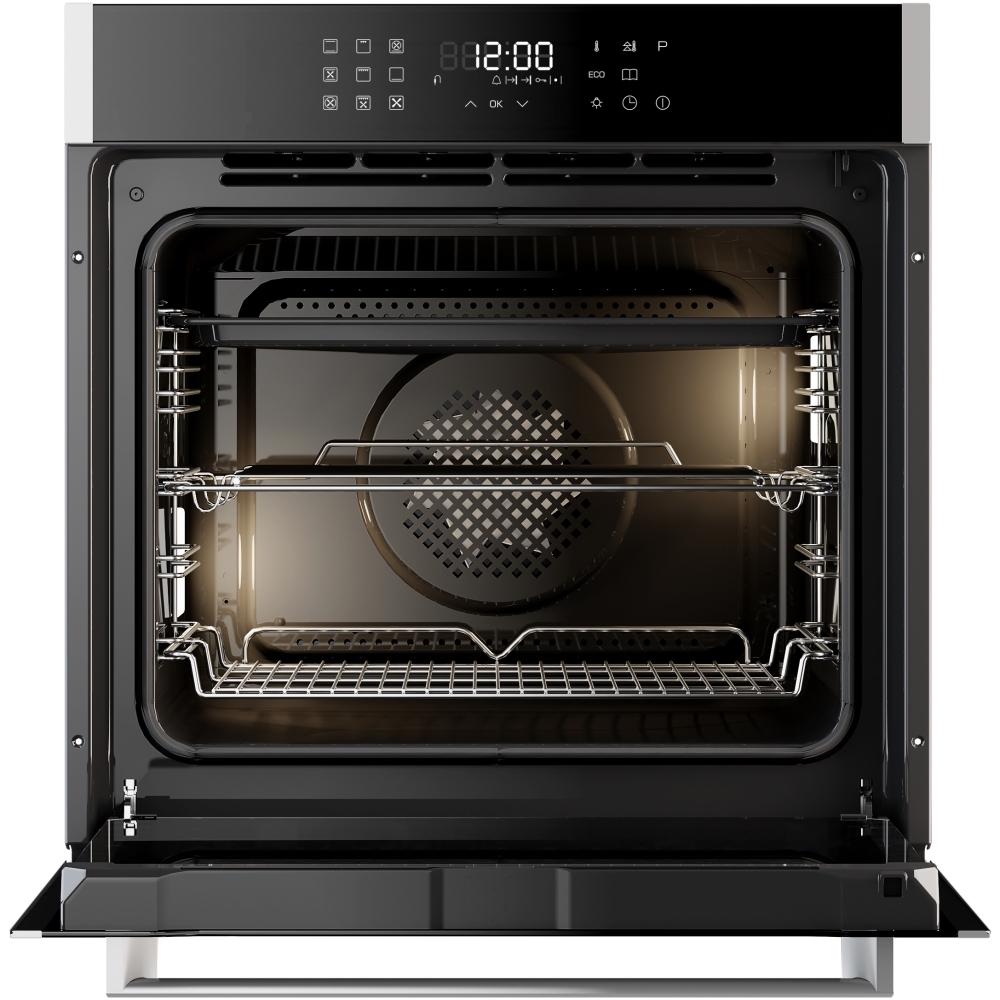 CDA SL550SS Built-In Electric Single Oven with Pyrolytic Cleaning, Stainless Steel, A Rated