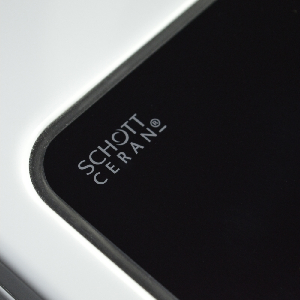 Amica AFC1530WH Ceramic Electric Cooker with Single Oven, White, A Rated