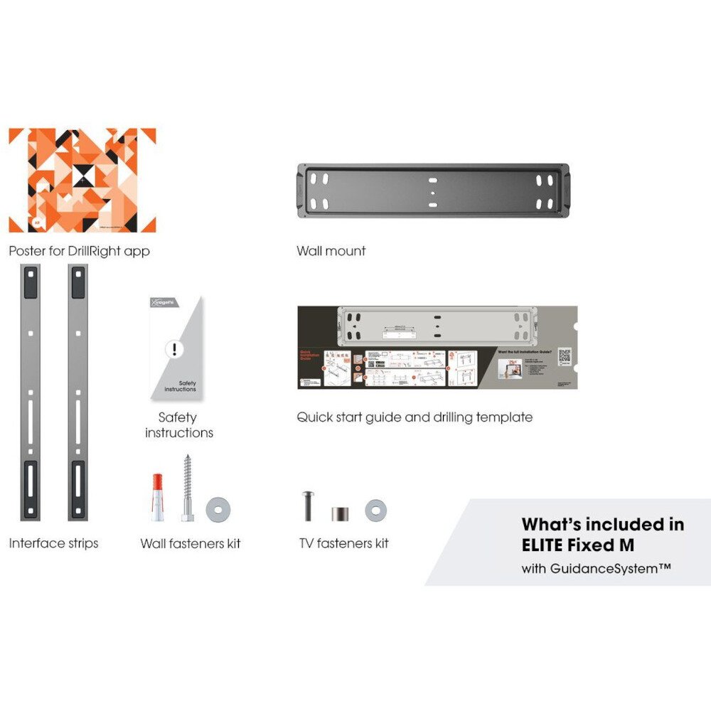 Vogel's TVM 5505 TV Wall Bracket, Black