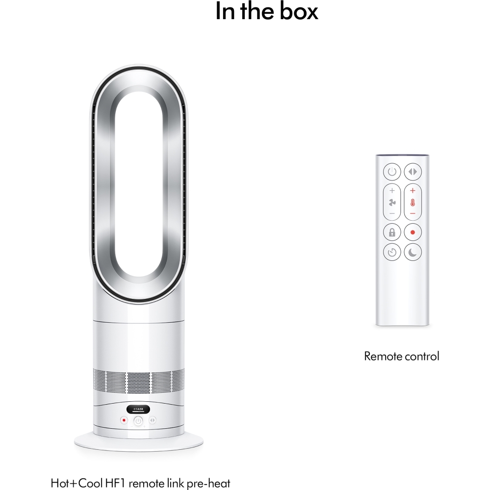 Dyson HF1 Hot+Cool Remote Link Pre-heat Heater and Cooling Fan