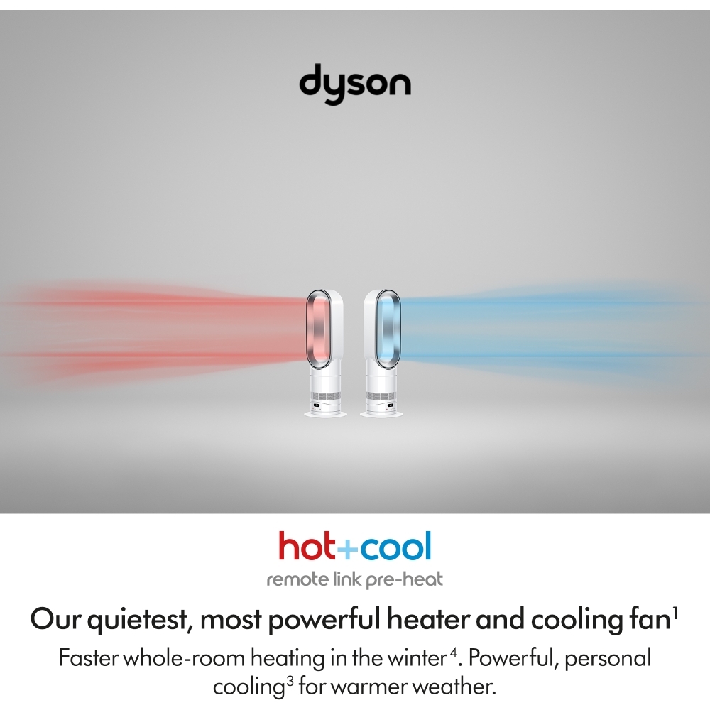 Dyson HF1 Hot+Cool Remote Link Pre-heat Heater and Cooling Fan