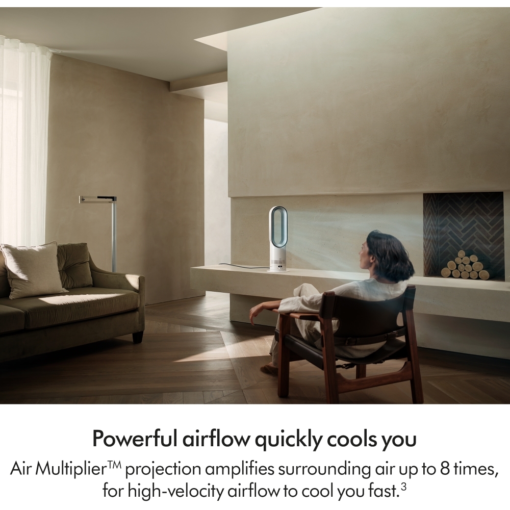 Dyson HF1 Hot+Cool Remote Link Pre-heat Heater and Cooling Fan